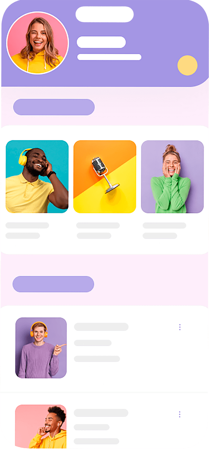 App Screen - Mobify Webflow Template